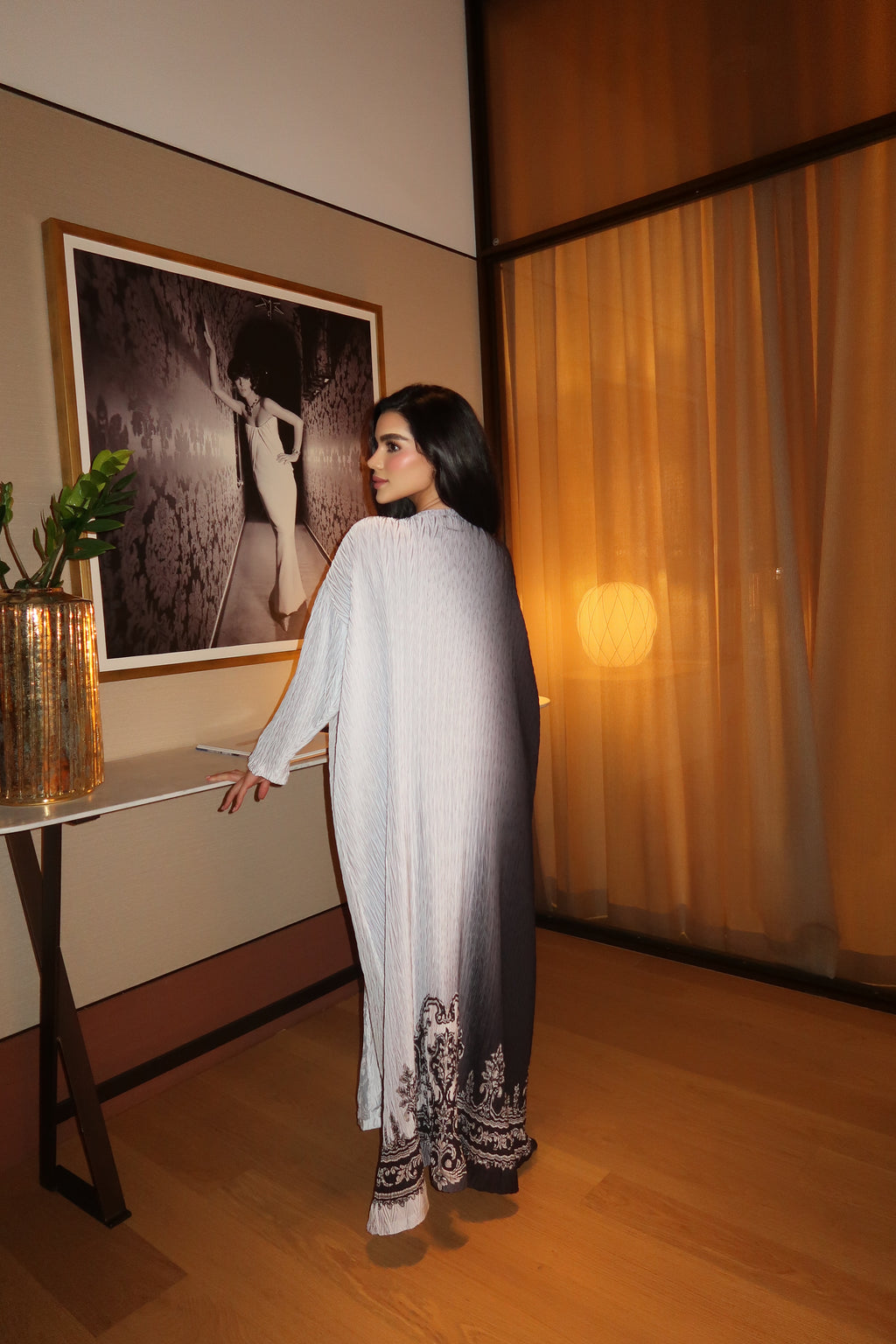 Ziya Pleated Silk