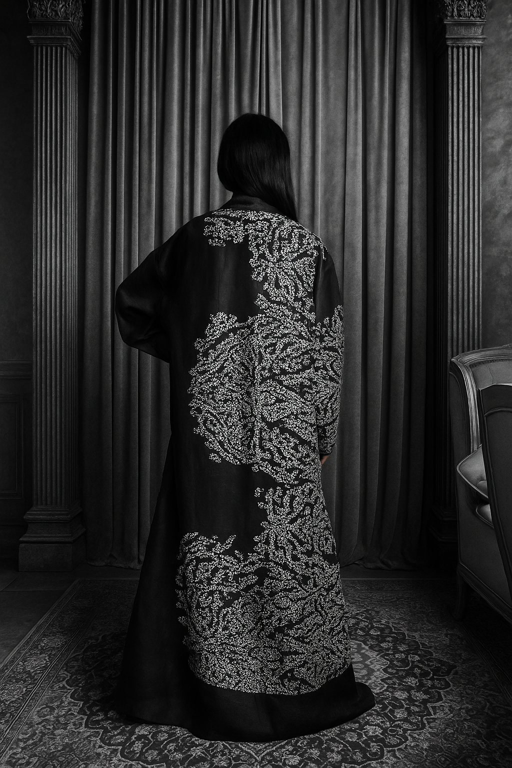 Phantom Cut abaya